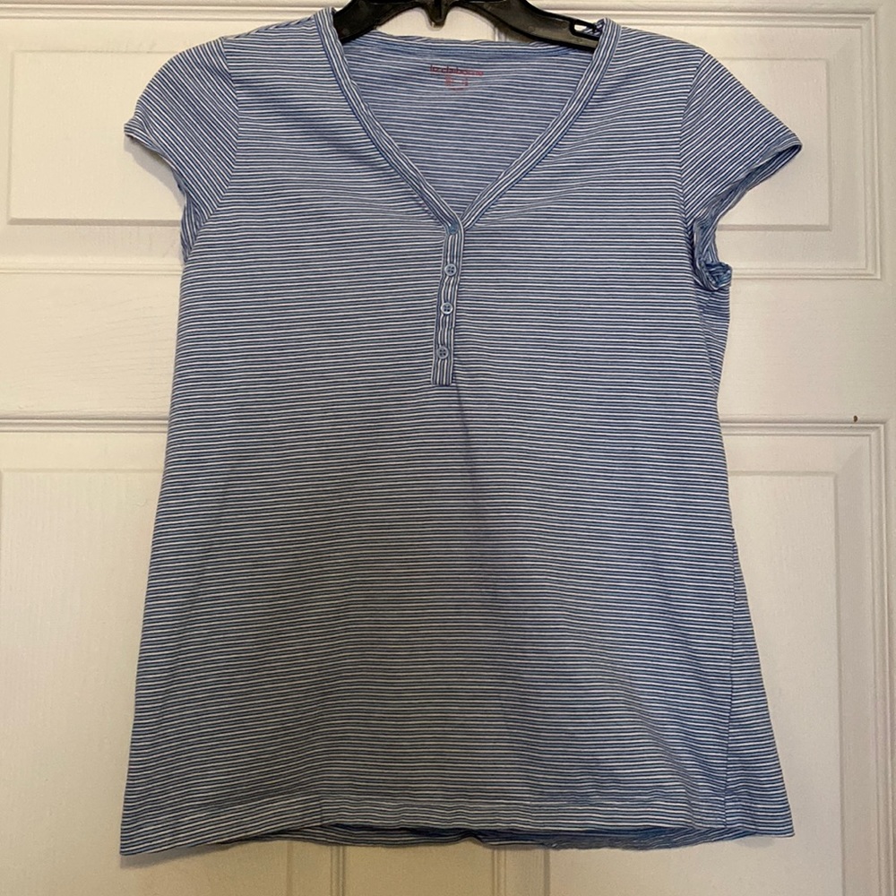 Blue Women’s Striped Shirt